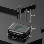 P100pro TWS 藍牙 5.0 觸控無線藍牙耳機，附充電盒與 LED 智能數字顯示，支援 Siri 與通話