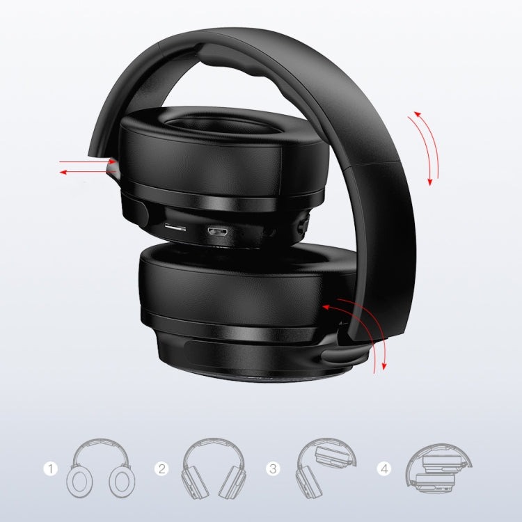 awei A780BL 藍牙 5.0 可折疊重低音無線藍牙耳機，附 3.5mm 輔助插孔，A780BL