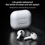 原廠 Lenovo LivePods LP40 TWS IPX4 防水藍牙耳機附充電盒，支援觸控、高清通話、Siri 及主從切換，LivePods LP40