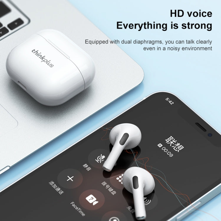原廠 Lenovo LivePods LP40 TWS IPX4 防水藍牙耳機附充電盒，支援觸控、高清通話、Siri 及主從切換，LivePods LP40