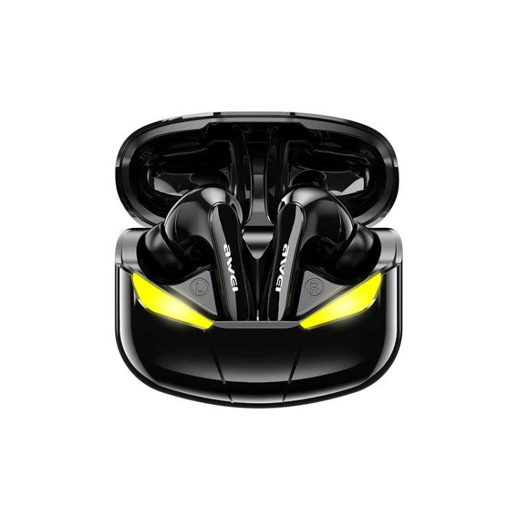 awei T35 藍牙 V5.0 真無線運動遊戲雙模式 IPX5 防水 TWS 耳機附充電盒