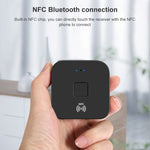 B11 藍牙 5.0 接收器 AUX NFC 轉 2 x RCA 音訊轉接器，B11