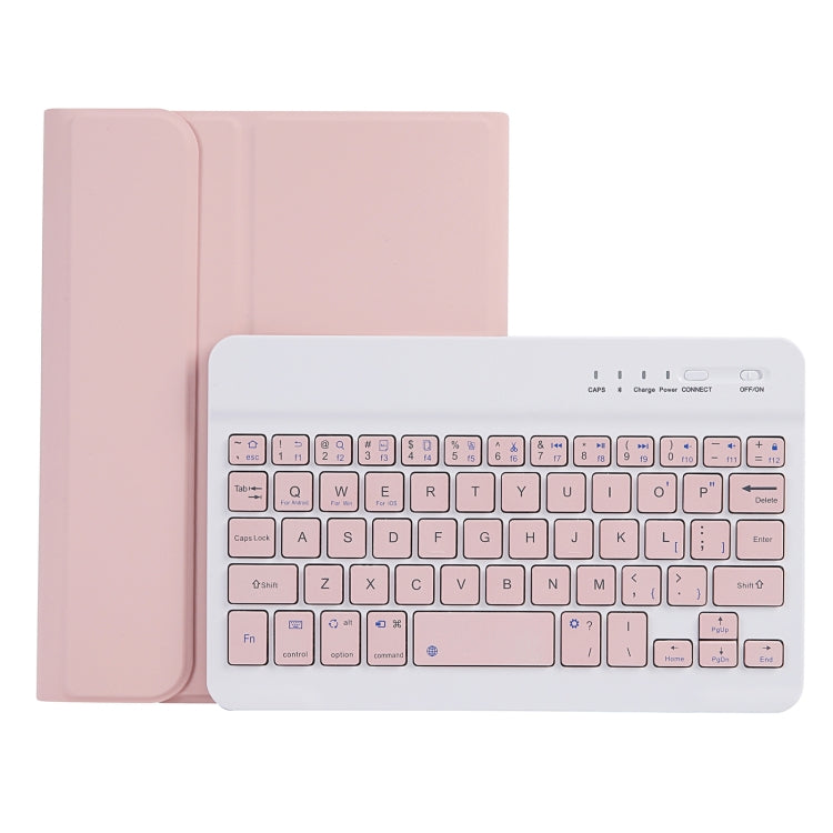 C06B 超薄糖果色藍牙鍵盤平板保護套，適用 iPad mini 6 / mini 7，附支架及筆槽