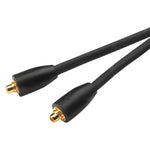 ZS0105 適用於 Shure SE535 耳機音頻線，ZS0105 黑色