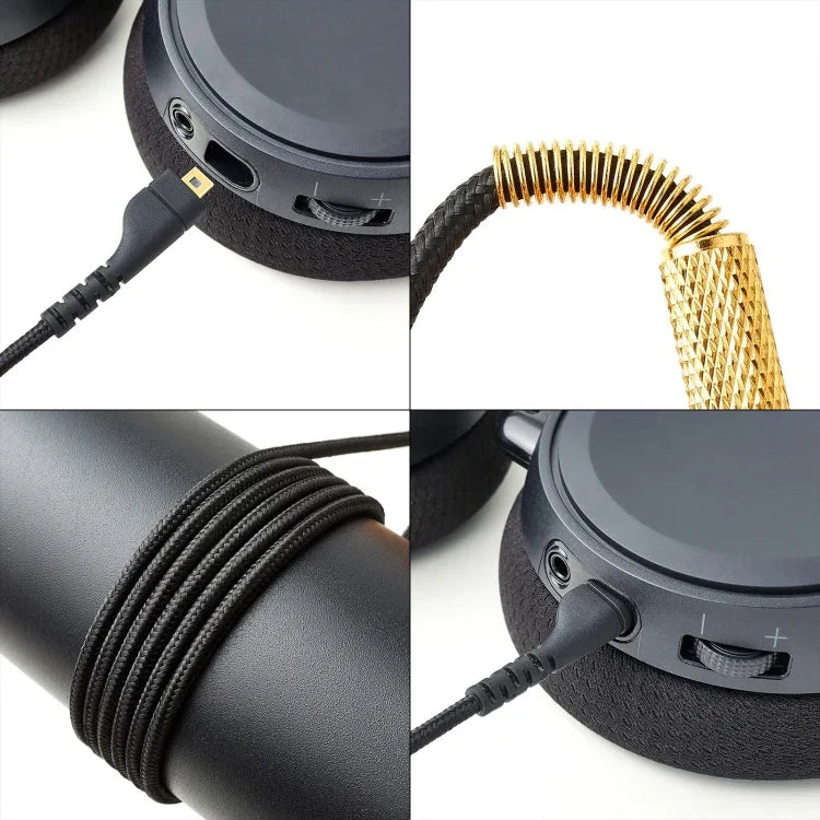 ZS0170 SteelSeries Arctis 3 5 7 Pro 專用耳機音訊線，ZS0170 黑色