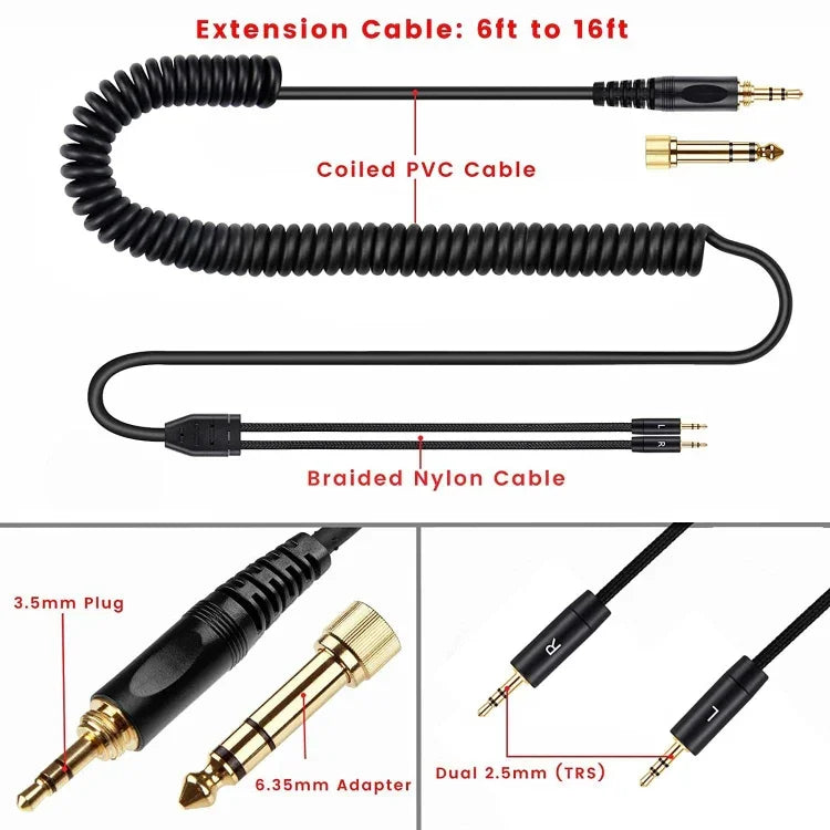 ZS0228 HIFIMAN HE400i HE560 1000 專用耳機音訊線