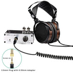 ZS0227 Denon AH-D7100 7200 D600 D9200 5200 專用雙 3.5mm 彈簧耳機音訊線