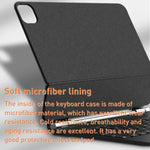 For iPad Air 2022 / 2020 T89 Magic Suspended Bluetooth Keyboard Leather Case, For iPad Air 2022 / 2020