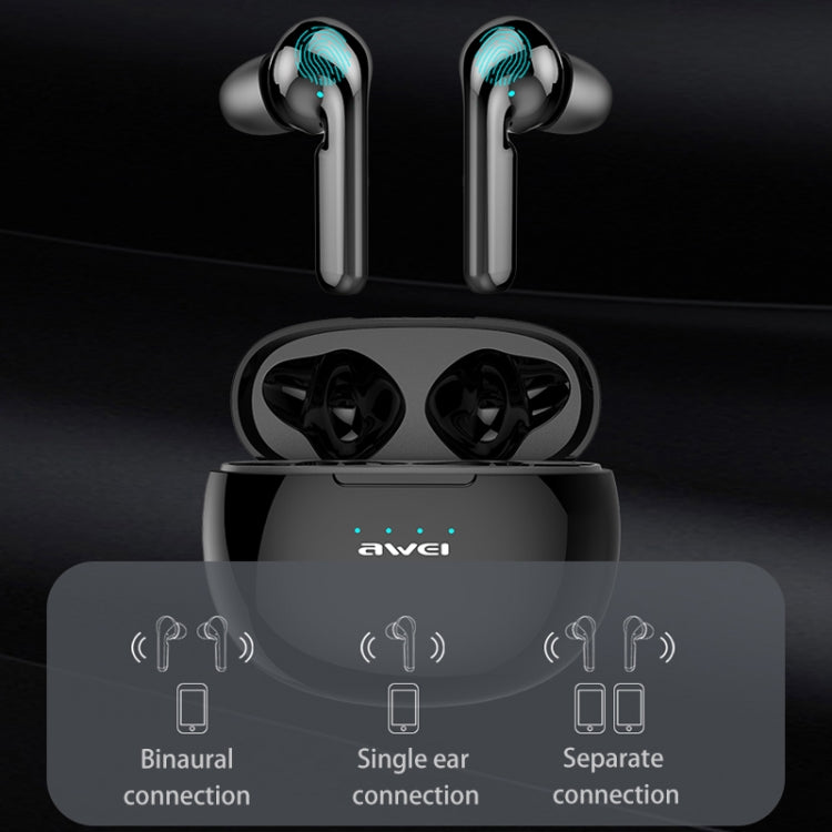 awei T15 TWS 藍牙 V5.0 真無線運動耳機附充電盒，T15