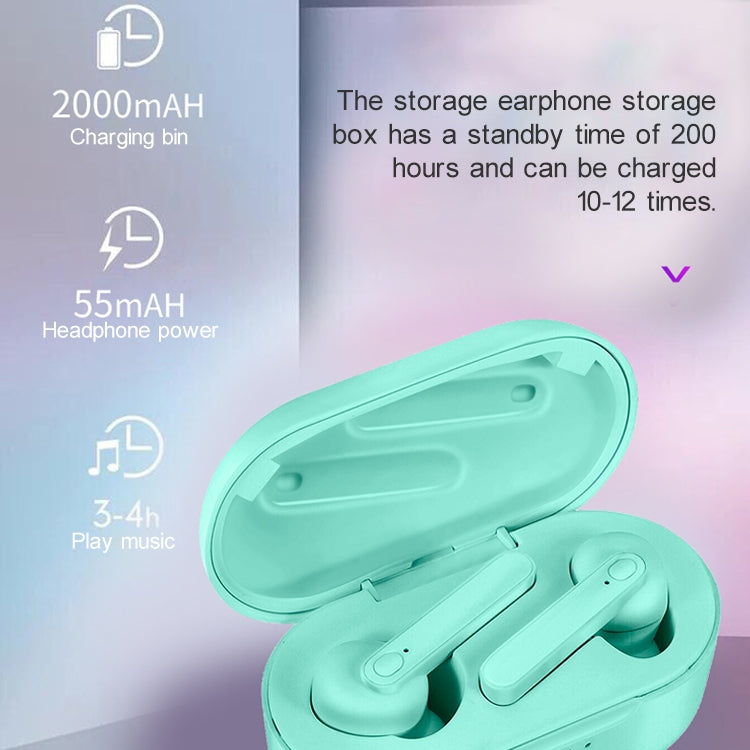DT-5 IPX 防水藍牙 5.0 無線藍牙耳機附磁吸充電盒，支援通話及行動電源功能, DT-5