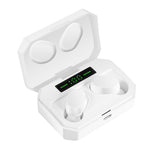 DT-14 無線雙耳藍牙耳機，支援觸控及智慧磁吸充電與開機自動配對