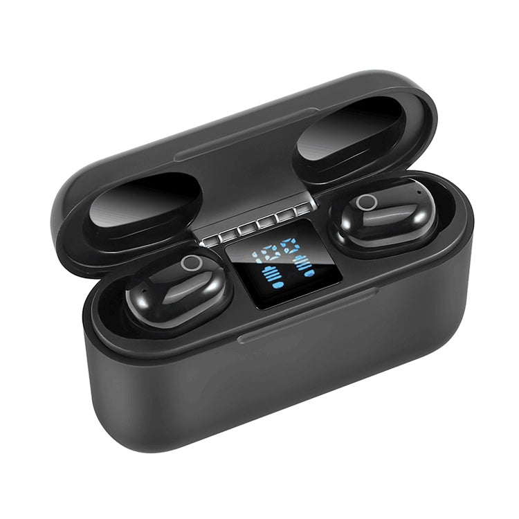Dt-18 無線雙耳藍牙耳機，附 2000mAh 充電艙及觸控智慧磁吸充電