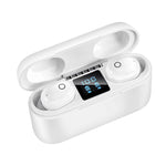 Dt-18 無線雙耳藍牙耳機，附 2000mAh 充電艙及觸控智慧磁吸充電