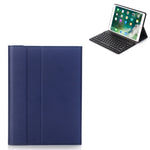 A09 藍牙 3.0 超薄 ABS 可拆式藍牙鍵盤皮革平板保護套，適用 iPad Air / Pro 10.5 吋 (2019)，附筆架