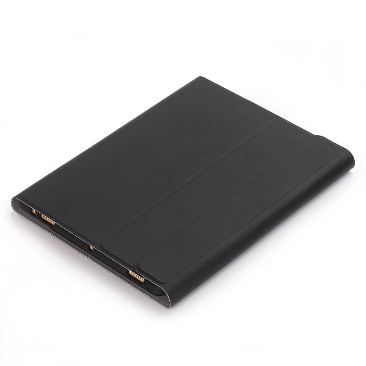 A09B 藍牙 3.0 超薄 ABS 可拆式藍牙鍵盤皮革平板保護套，適用 iPad Air / Pro 10.5 吋 (2019)，附筆槽及筆架