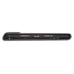 A09B 藍牙 3.0 超薄 ABS 可拆式藍牙鍵盤皮革平板保護套，適用 iPad Air / Pro 10.5 吋 (2019)，附筆槽及筆架