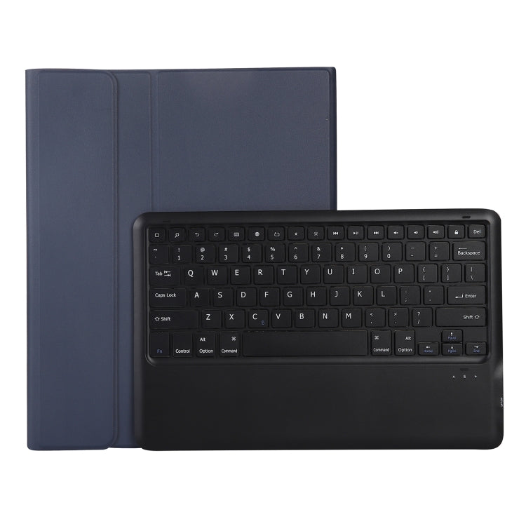A12B 藍牙 3.0 超薄可拆式藍牙鍵盤皮革平板保護套，適用於 iPad Air 13 2024 / 2025 / Pro 12.9 吋 2022 / 2021 / 2020 / 2018，附筆槽與支架