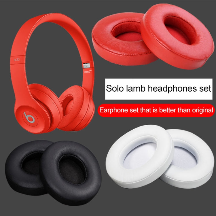 1對 Beats Solo2.0 / Solo3.0 無線版皮革耳機保護套