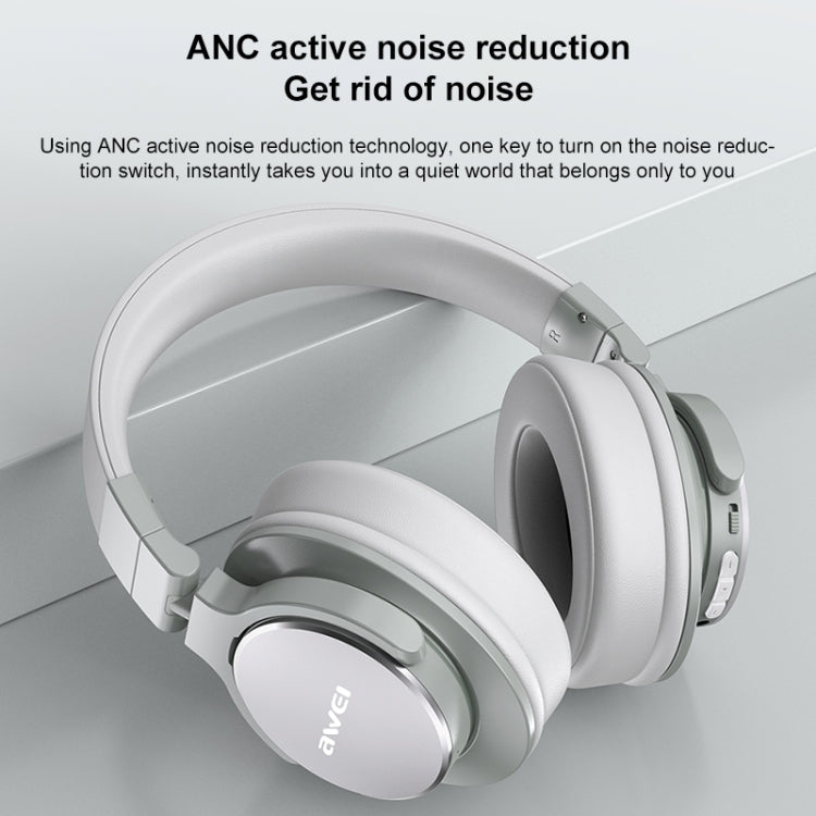 awei A710BL 可折疊ANC主動降噪藍牙無線耳機，型號A710BL