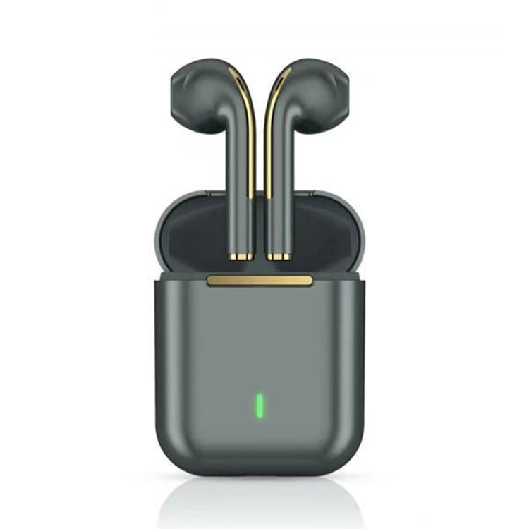 J18 藍牙5.0 TWS無線雙耳藍牙耳機，附充電盒，J18（綠色）、J18（玫瑰金）、J18（白色）、J18（黑色）