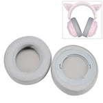 2個裝 適用於Razer Kraken 7.1 V2耳機的海綿灰網耳罩替換套，適用Razer Kraken 7.1 V2（灰色款）