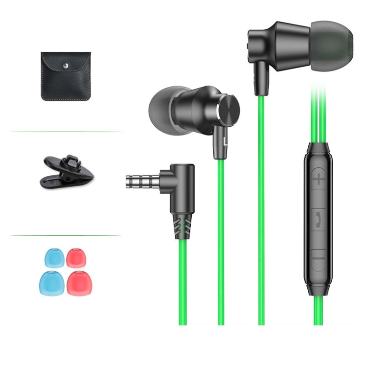 Langsdom V7T 3.5mm 有線入耳式遊戲耳機，3.5mm