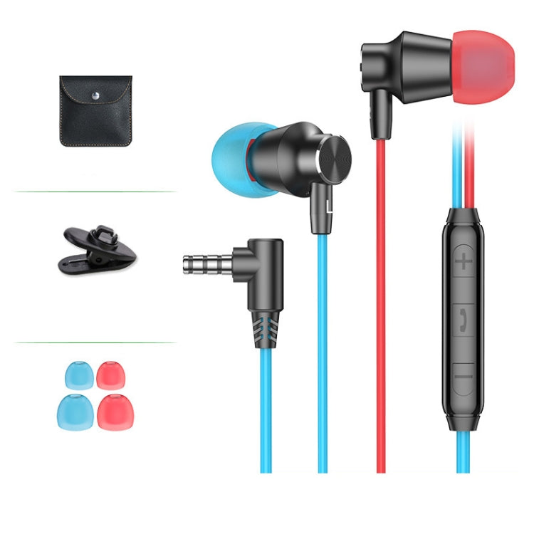 Langsdom V7T 3.5mm 有線入耳式遊戲耳機，3.5mm