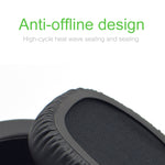 2 件裝 適用於 JBL J88 / J88I / J88A 耳機 仿皮革 + 記憶泡棉柔軟耳機保護套耳罩，適用 J88