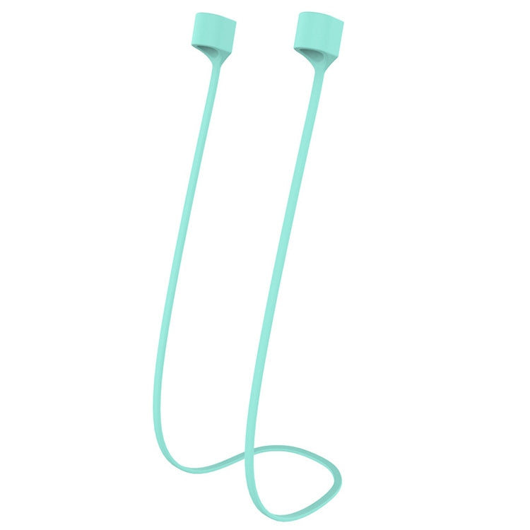 無線藍牙耳機防丟繩磁性矽膠掛繩，適用於 Apple AirPods 1 / 2，適用於 AirPods 1 / 2