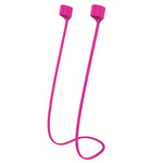 無線藍牙耳機防丟繩磁性矽膠掛繩，適用於 Apple AirPods 1 / 2，適用於 AirPods 1 / 2