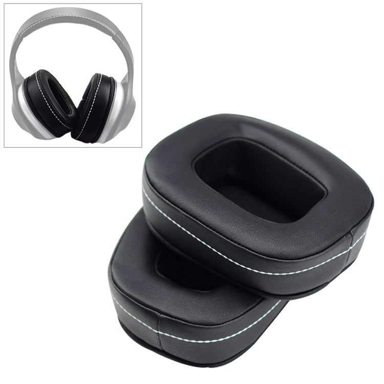 2 件裝 DENON AH-D600 / AH-D7100 軟海綿耳機保護套耳罩，適用 DENON AH-D600（黑白）、DENON AH-D600（黑棕）