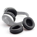 2 件裝 DENON AH-D600 / AH-D7100 軟海綿耳機保護套耳罩，適用 DENON AH-D600（黑白）、DENON AH-D600（黑棕）