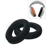 2 件裝 Sennheiser HD515 / HD555 / HD595 / HD598 / HD558 / PC360 法蘭絨耳機墊套替換耳罩含音調棉，黑色天鵝絨、棕色天鵝絨