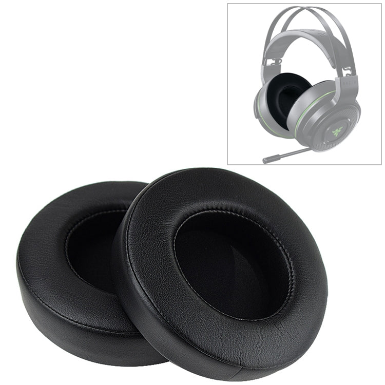 2 件裝 Razer Thresher Ultimate 7.1 耳機墊海綿套替換耳罩，適用 Razer Thresher Ultimate（海綿）