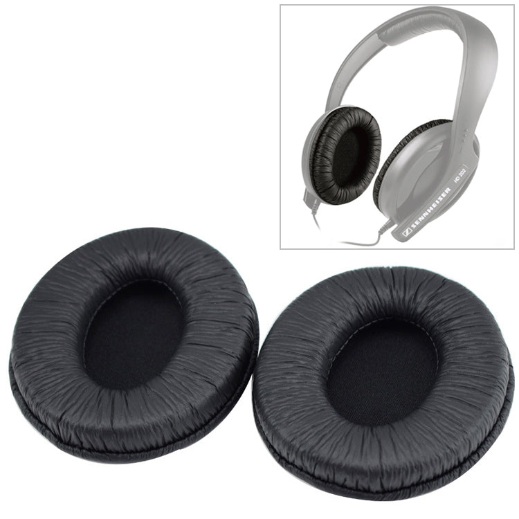 2 個裝 適用於 Sennheiser HD202 / HD212 / HD437 / HD447 / HD457 / HD497 耳機海綿套耳罩替換耳墊，適用於 Sennheiser HD202 / HD212