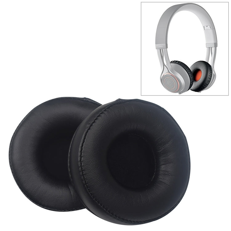 2 PCS For Jabra Revo Wireless Headphone Cushion Sponge Leather Cover Earmuffs Replacement Earpads