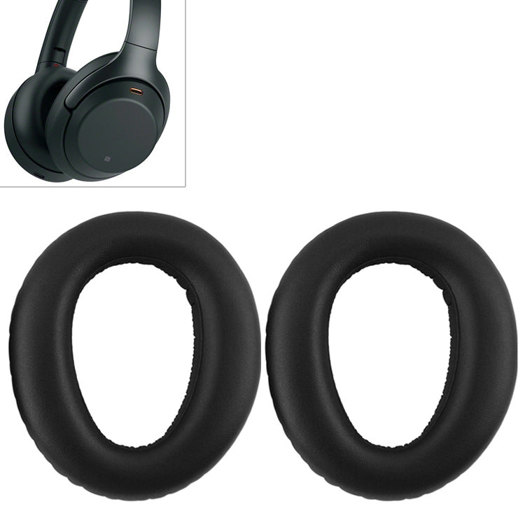 2個海綿耳機保護套，適用於Sony MDR-1000X / WH-1000XM3