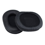 2個海綿耳機保護套，適用於Sony MDR-7506 / MDR-V6 / MDR-CD900ST，黑色皺紋