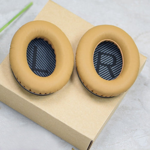 1對柔軟耳罩耳機套，內含LR棉，適用BOSE QC2 / QC15 / AE2 / QC25 / QC35