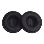 2 件裝適用於 JBL Tune 600BTNC / T500BT / T450BT 耳機墊套耳罩替換耳墊帶網眼，青蛙藍，青蛙白，青蛙黑，青蛙粉