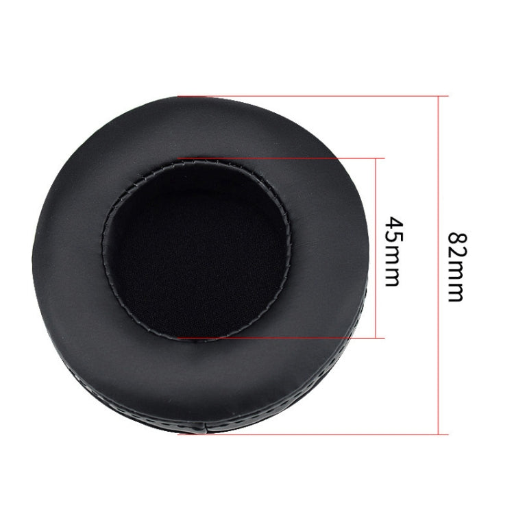2 件裝 Skullcandy / HESH 2.0 HESH 加厚耳機耳墊套替換耳罩，白線縫製（黑色）
