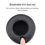2 件裝 Skullcandy / HESH 2.0 HESH 加厚耳機耳墊套替換耳罩，白線縫製（黑色）