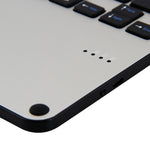 3018 可拆式藍牙 3.0 鋁合金鍵盤 + 仿布紋理皮革平板保護套，適用於 iPad Air / Air 2 / iPad Pro 9.7 吋，附睡眠 / 防潑水功能，3018