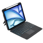 T11B-AS 可拆卸旋轉背光觸控藍牙鍵盤保護套，適用於 iPad Air 11 2024 / Air 5 / Air 4 10.9 / Pro 11 2022 2021 2020 2018，適用於 iPad Air 11 2025 / Air 11 2024 / Air 5 / Air 4 10.9 / Pro 11 2022 2021 2020 2018