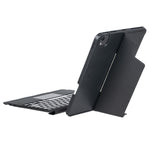 T11B-AS 可拆卸旋轉背光觸控藍牙鍵盤保護套，適用於 iPad Air 11 2024 / Air 5 / Air 4 10.9 / Pro 11 2022 2021 2020 2018，適用於 iPad Air 11 2025 / Air 11 2024 / Air 5 / Air 4 10.9 / Pro 11 2022 2021 2020 2018