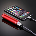 適用於 iPhone、iPad、Samsung、LG、Sony Ericsson、MP4、PSP、相機，不含電池，隨機顏色發貨，適用於 18650 電池