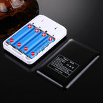 適用於iPhone、iPad、Samsung、LG、Sony Ericsson、MP4、PSP、相機，不含電池（隨機顏色發貨），適用4顆18650電池