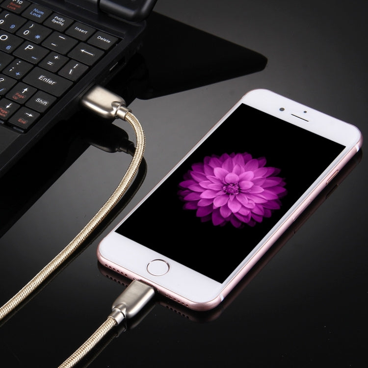 1米編織108銅芯8針轉USB數據同步充電線，適用iPhone、iPad