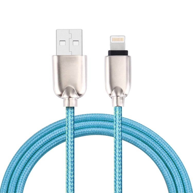 1米編織108銅芯8針轉USB數據同步充電線，適用iPhone、iPad