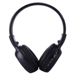 BS-N65 頭戴式可折疊立體聲 HiFi 無線耳機，配備 LCD 螢幕、TF 卡槽、LED 指示燈及 FM 功能，BS-N65
